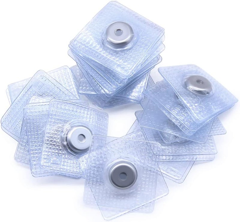 SEMINI Hidden Sew Magnetic Snap Invisible Hidden Sew in PVC Hidden Purse Closure for Fastener Handbag Cloth Clasp DIY Craft Sewing Tools - Image 4